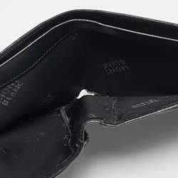 مملوكة مسبقًا Montblanc Meisterstuck Black Leather 6CC Bifold Wallet