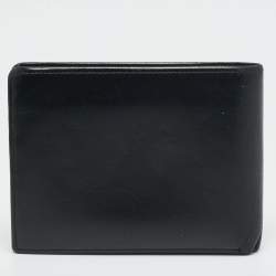 مملوكة مسبقًا Montblanc Meisterstuck Black Leather 6CC Bifold Wallet