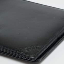 مملوكة مسبقًا Montblanc Meisterstuck Black Leather 6CC Bifold Wallet