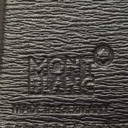 Pre Owned Montblanc Westside Black Leather Bifold Wallet