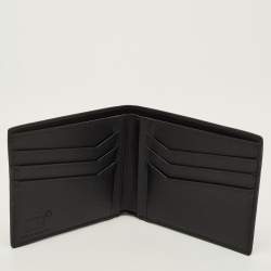 Pre Owned Montblanc Westside Black Leather Bifold Wallet