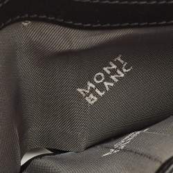 Pre Owned Montblanc Westside Black Leather Bifold Wallet
