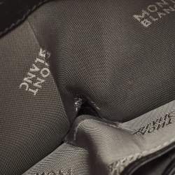 Pre Owned Montblanc Westside Black Leather Bifold Wallet