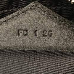 Pre Owned Montblanc Sartorial Black Leather Wash Bag