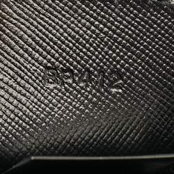 مملوكة مسبقًا Montblanc Nightflight Line Black Printed Coated Canvas and Leather Messenger Bag