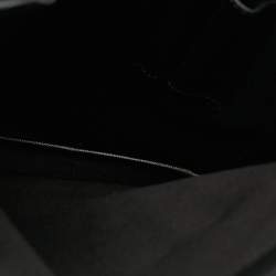 مملوكة مسبقًا Montblanc Nightflight Line Black Printed Coated Canvas and Leather Messenger Bag