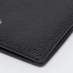 Pre Owned Montblanc 8CC Black Leather Bifold Wallet