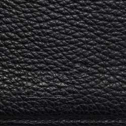 Pre Owned Montblanc 8CC Black Leather Bifold Wallet