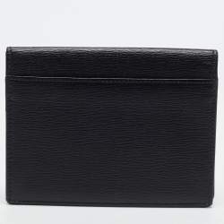 Pre Owned Montblanc 4810 Westside Black Leather Card Holder
