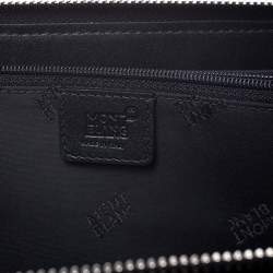 Montblanc Black Canvas Meisterstück Double Zip Organizer