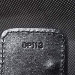 Mont Blanc Black Meisterstuck Canvas Large Messenger Bag