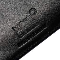 Pre Owned Montblanc Black Leather Meisterstuck Agenda Organizer