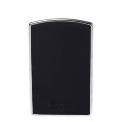 Pre Owned Montblanc Black Leather Sartorial Hard Shell Business Card Holder