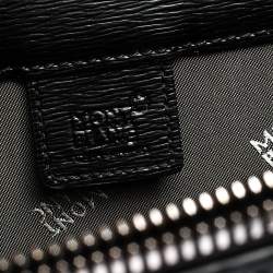 Montblanc Black Leather Westside Double Gusset Briefcase