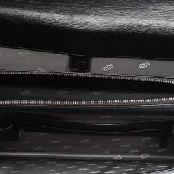 Montblanc Black Leather Westside Double Gusset Briefcase
