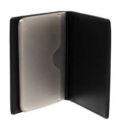 Montblanc Black Leather Meisterstuck Bifold Card Holder