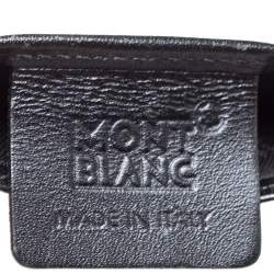 Pre Owned Montblanc Black Leather Meisterstuck Card Holder 6CC