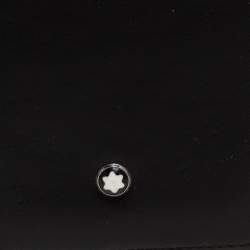 Pre Owned Montblanc Black Leather Meisterstuck Business Card Holder