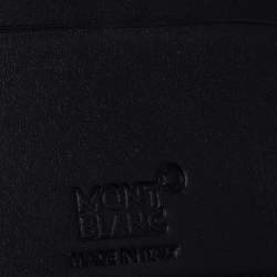 Montblanc Grey/Black Canvas and Leather Meisterstuck Bifold Wallet