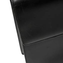 مملوكة مسبقًا Montblanc Black Leather Meisterstuck Double Gusset Briefcase