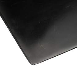 مملوكة مسبقًا Montblanc Black Leather Meisterstuck Double Gusset Briefcase