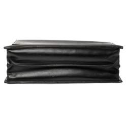 مملوكة مسبقًا Montblanc Black Leather Meisterstuck Double Gusset Briefcase