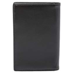 مملوكة مسبقًا Montblanc Black Leather Meisterstuck Business Card Holder