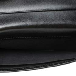 مملوكة مسبقًا Montblanc Black Leather Meisterstuck Business Card Holder