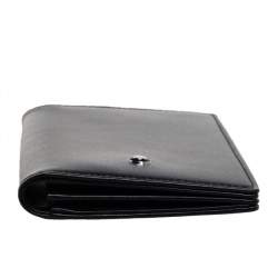 مملوكة مسبقًا Montblanc Black Leather Meisterstuck Business Card Holder