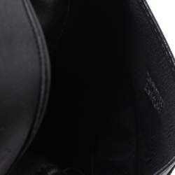 Pre Owned محفظة بطاقات مون بلان مايستر ستاك جلد رصاصي