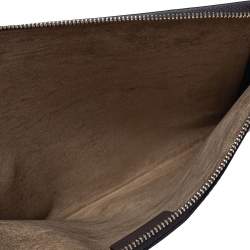 Montblanc Grey Leather Meisterstuck iPad Pouch 