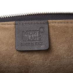 Montblanc Grey Leather Meisterstuck iPad Pouch 