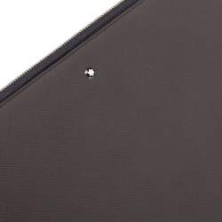Montblanc Grey Leather Meisterstuck iPad Pouch 