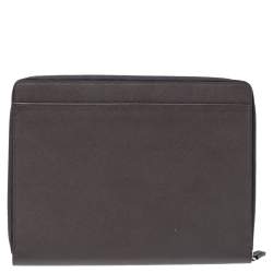 Montblanc Grey Leather Meisterstuck iPad Pouch 