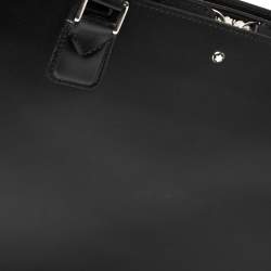 Pre Owned Montblanc Black Leather Meisterstuck Document Case