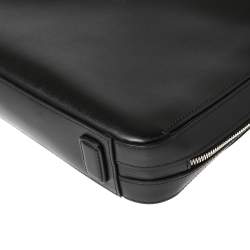 Pre Owned Montblanc Black Leather Meisterstuck Document Case
