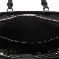 Pre Owned Montblanc Black Leather Meisterstuck Document Case