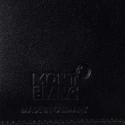 Pre Owned Montblanc Black Leather Meisterstuck Business Card Holder
