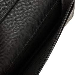 مملوكة مسبقًا حافظة بطاقات مون بلان ميستروك بيزنس جلد أسود