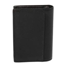 مملوكة مسبقًا حافظة بطاقات مون بلان ميستروك بيزنس جلد أسود