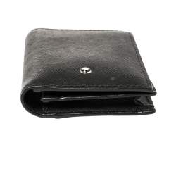 مملوكة مسبقًا حافظة بطاقات مون بلان ميستروك بيزنس جلد أسود