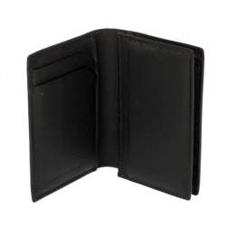 مملوكة مسبقًا حافظة بطاقات مون بلان ميستروك بيزنس جلد أسود