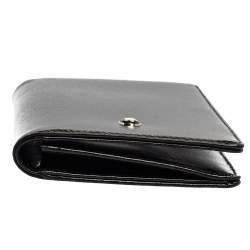 Pre Owned Montblanc Black Leather Business Card Holder