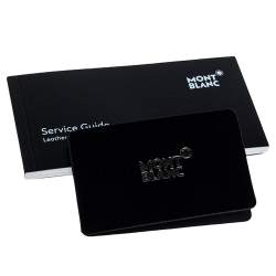 Pre Owned حقيبة ظهر مون بلان اكستريم كبيرةجلد أسود