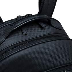 Pre Owned حقيبة ظهر مون بلان اكستريم كبيرةجلد أسود