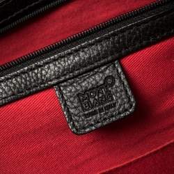 مملوكة مسبقًا Montblanc Black Leather Meisterstuck Document Briefcase