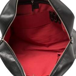 مملوكة مسبقًا Montblanc Black Leather Meisterstuck Document Briefcase