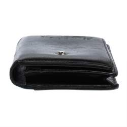 مملوكة مسبقًا حافظة بطاقات العمل مون بلان مايسترستوك جلد أسود