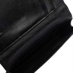 مملوكة مسبقًا حافظة بطاقات العمل مون بلان مايسترستوك جلد أسود