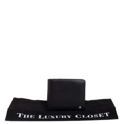 مملوكة مسبقًا Montblanc Black Leather Westside Bifold Wallet 